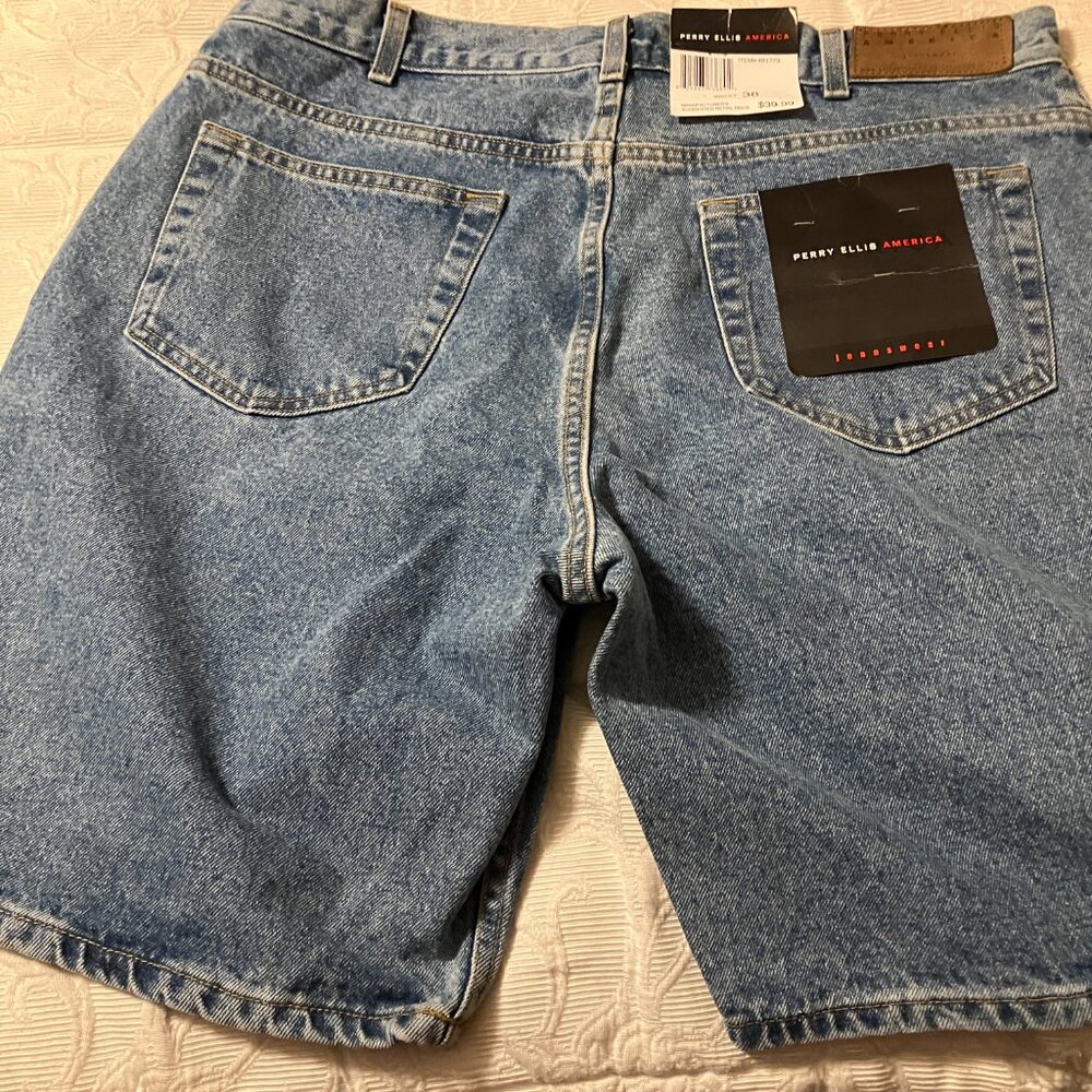 Jean Shorts, Perry Ellis America, Sz 38